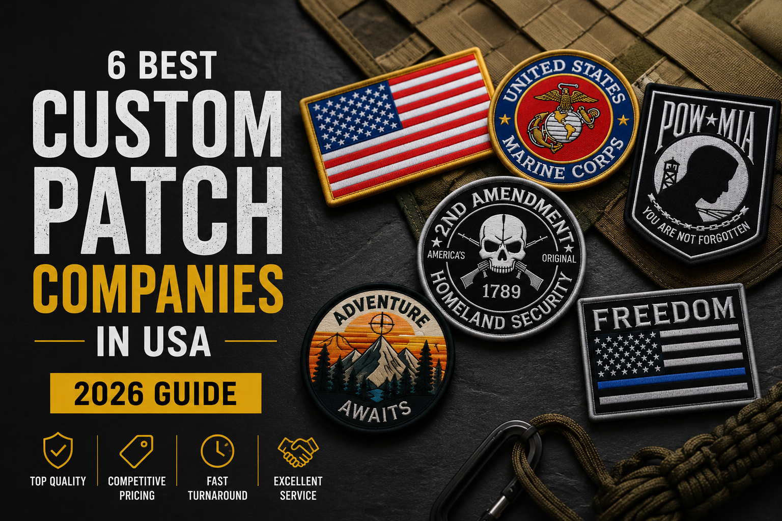 Best Custom Patch Companies in USA