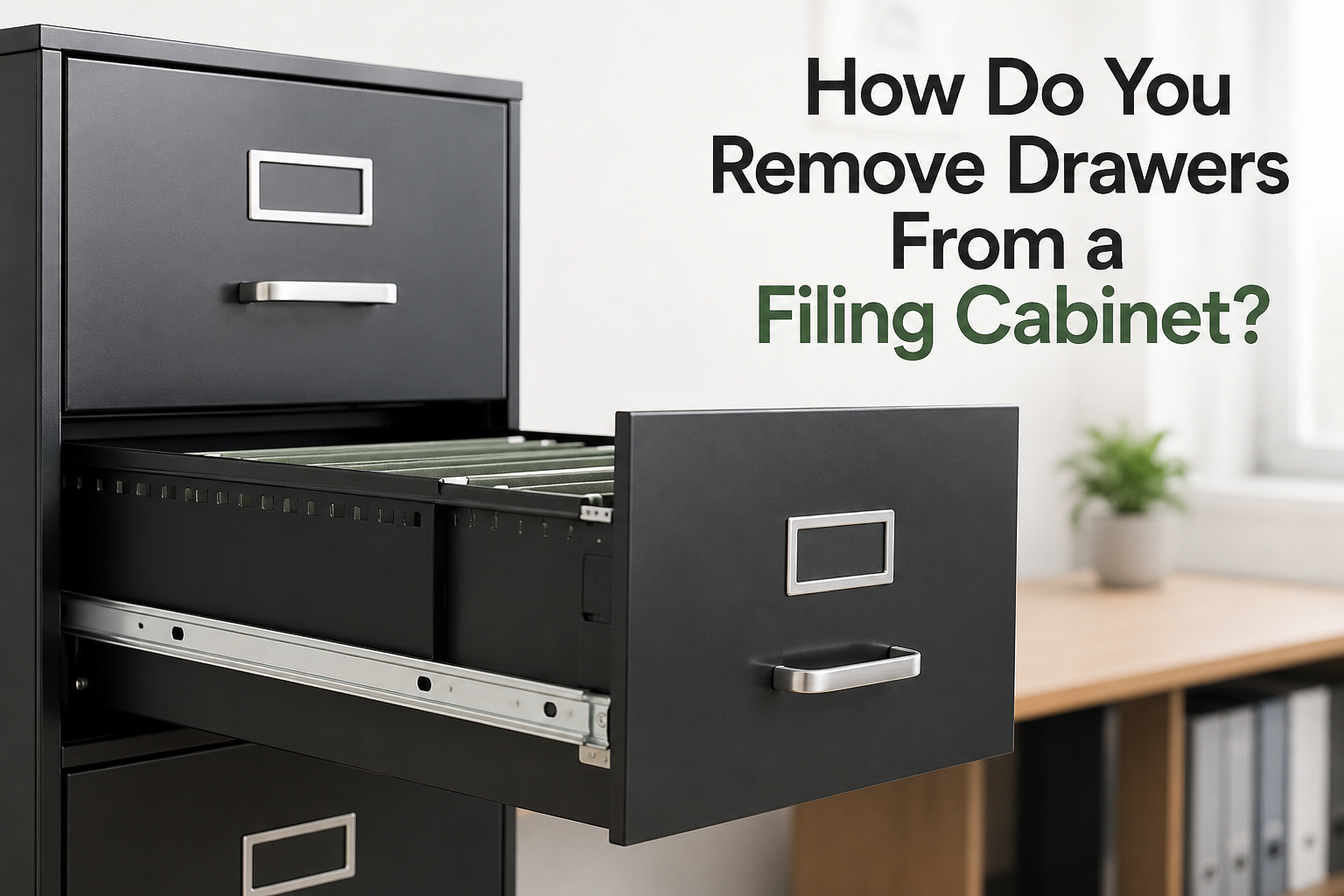 How Do You Remove Drawers From a Filing Cabinet?