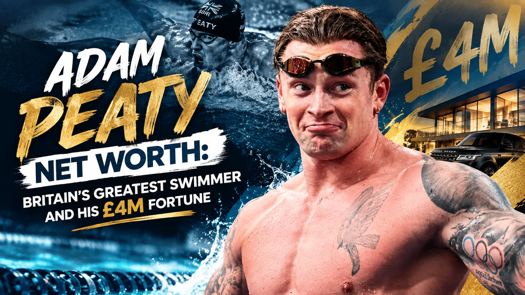 Adam Peaty Net Worth feature image